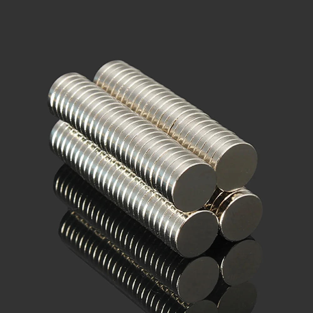 100PCS NdFeB Strong Disc-Magnets 10mm*2mm Rare Earth Neodymium N52 Grade Perfect for sticking notes on fridge doors
100PCS NdFeB Strong Disc-Magnets 10mm*2mm Rare Earth Neodymium N52 Grade Perfect for sticking notes on fridge doors