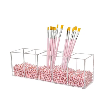 Acrylic 5 Slots Makeup Brushes Organizer Box Container Acrylic Storage Box Clear Cosmetic Organizer Box
Acrylic 5 Slots Makeup Brushes Organizer Box Container Acrylic Storage Box Clear Cosmetic Organizer Box