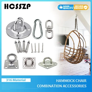 Hammock Mount Ceiling Hook Anchor Outdoor/indoor Gym Hanger Stainless Steel Suspension Bracket Aerial Yoga Swing Hanging Chair
Hammock Mount Ceiling Hook Anchor Outdoor/indoor Gym Hanger Stainless Steel Suspension Bracket Aerial Yoga Swing Hanging Chair