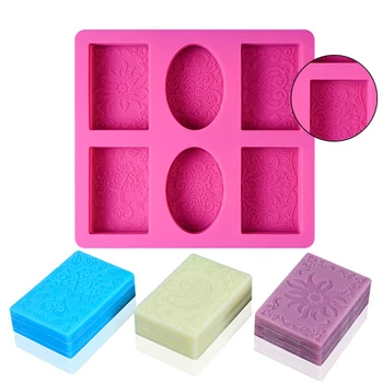 6 Cells DIY Soap Mould Cake Fondant Tools Chocolate Cookie Oval Rectangle Shaped Baking Mold Silicone Mould Decor Cake Sugar
6 Cells DIY Soap Mould Cake Fondant Tools Chocolate Cookie Oval Rectangle Shaped Baking Mold Silicone Mould Decor Cake Sugar