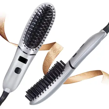 Beard Straightener for Men Ionic hair straightening brush Beard Hair straightener with Anti-Scald Feature Portable Beard Brush 
Beard Straightener for Men Ionic hair straightening brush Beard Hair straightener with Anti-Scald Feature Portable Beard Brush