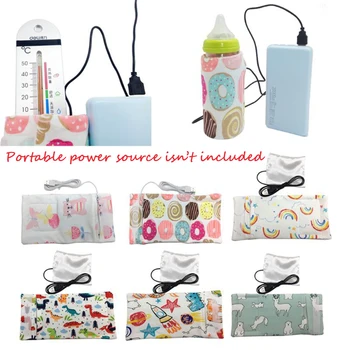USB Milk Water Warmer Travel Stroller Insulated Bag Durable Portable Baby Nursing Bottle Heater Baby Accessories High Quality
USB Milk Water Warmer Travel Stroller Insulated Bag Durable Portable Baby Nursing Bottle Heater Baby Accessories High Quality