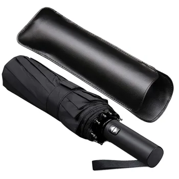 12 Ribs Windproof Travel Umbrella With Teflon Canopy, Lengthened Handle With Auto Open Close Button, Compact Protection From R
12 Ribs Windproof Travel Umbrella With Teflon Canopy, Lengthened Handle With Auto Open Close Button, Compact Protection From R