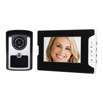 7 inch Monitor HD Camera Video Intercom Peephole Doorbell Intercom System IR Night Vision Wired Doorbell Camera Safety
7 inch Monitor HD Camera Video Intercom Peephole Doorbell Intercom System IR Night Vision Wired Doorbell Camera Safety