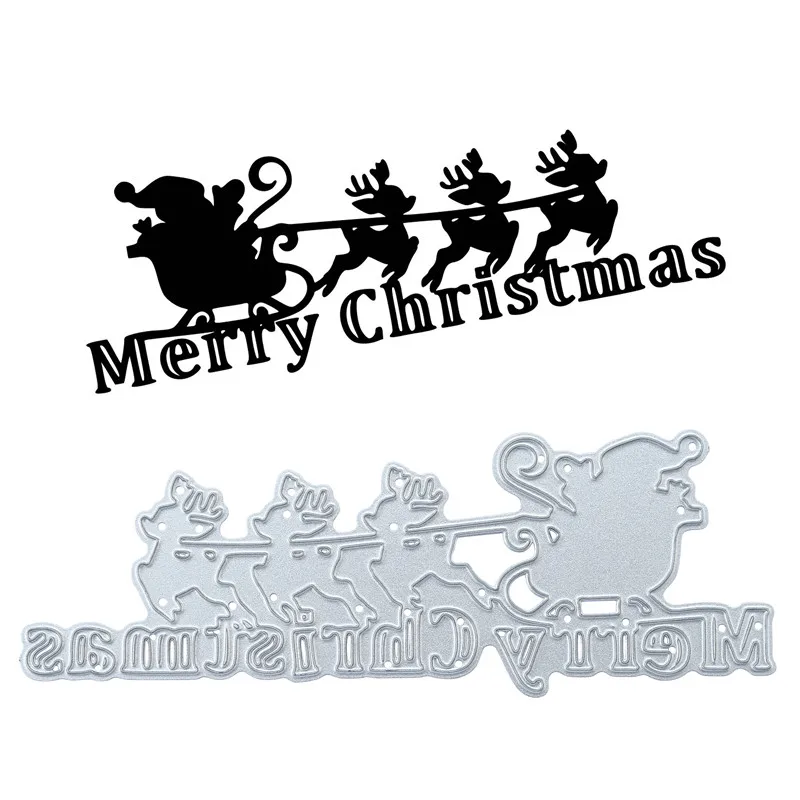 YaMinSanNiO Craft Dies Scrapbooking Christmas Reindeer Sled Metal Cutting Dies Embossing Stencil Die Cut Card Making Decoration
YaMinSanNiO Craft Dies Scrapbooking Christmas Reindeer Sled Metal Cutting Dies Embossing Stencil Die Cut Card Making Decoration