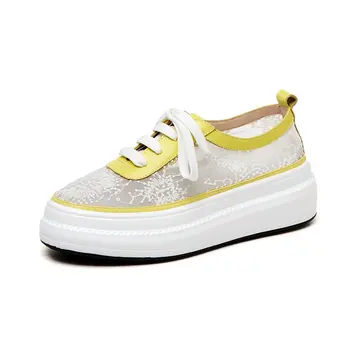 New Spring Summer Genuine Leather Shoes Woman Platforms Corss-tied Round Toe Casual Shoes Woman Loafters
New Spring Summer Genuine Leather Shoes Woman Platforms Corss-tied Round Toe Casual Shoes Woman Loafters