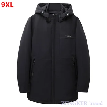 Winter thick male plus size mid-length down jacket 9XL 8XL 7XL fashion casual hooded down jacket winter 
Winter thick male plus size mid-length down jacket 9XL 8XL 7XL fashion casual hooded down jacket winter