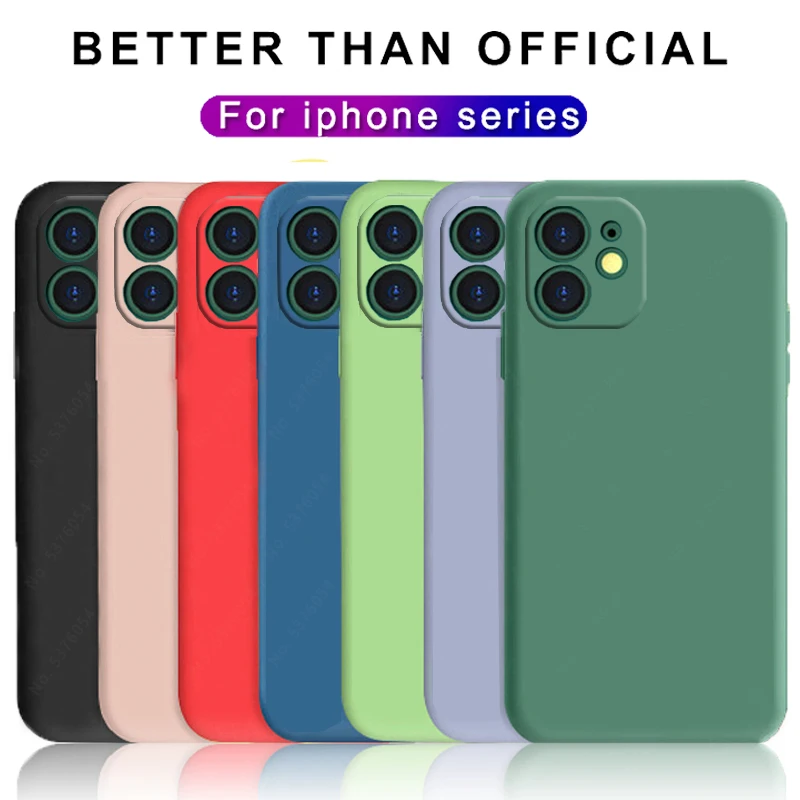 Для iPhone 11 Pro SE 2 чехол Роскошный жидкий силиконовый для 7 8 6 6S Plus XR XS Max X 2020 Мягкий ТПУ