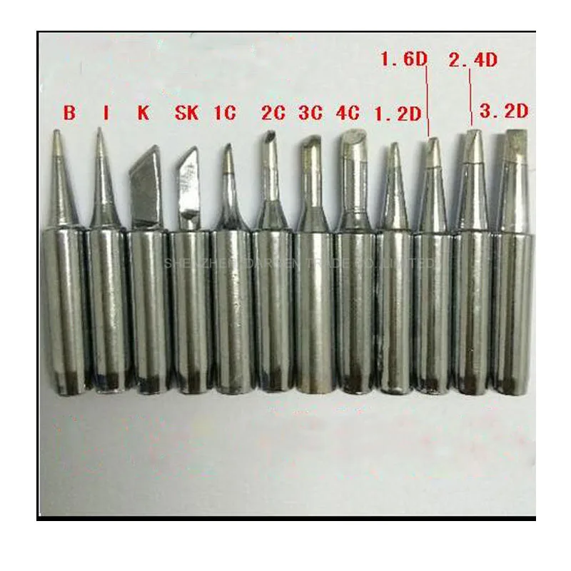 100pcs lot Lead-free Solder Iron Tip 900M-T For 936 SAIKE AOYUE KADA YIHUA Soldering Rework Station Iron Tsui
100pcs lot Lead-free Solder Iron Tip 900M-T For 936 SAIKE AOYUE KADA YIHUA Soldering Rework Station Iron Tsui