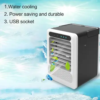 Portable USB Air Cooler 3 Speed Adjustable Mute Purifier Conditioner Humidification Fan for Home Office Desktop Supplies D08B
Portable USB Air Cooler 3 Speed Adjustable Mute Purifier Conditioner Humidification Fan for Home Office Desktop Supplies D08B