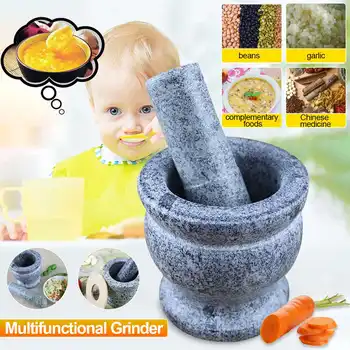 Pestle Grinder Natural Stone Grinder Mortar Grinding Bowl Garlic Press Herb Pepper Mixing Pot Kitchen Tool
Pestle Grinder Natural Stone Grinder Mortar Grinding Bowl Garlic Press Herb Pepper Mixing Pot Kitchen Tool