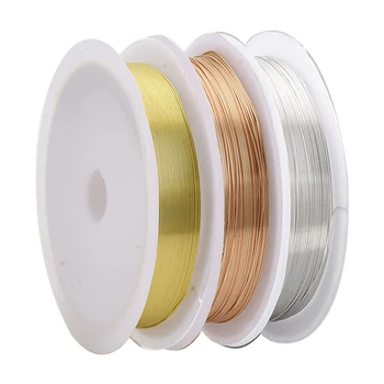 3 Rolls of DIY Jewelry Accessories, Copper Wire for Jewelry, Handmade Antique Material Shaping Line, Color-Preserving Copper Wir
3 Rolls of DIY Jewelry Accessories, Copper Wire for Jewelry, Handmade Antique Material Shaping Line, Color-Preserving Copper Wir