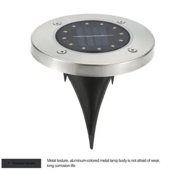 Outdoor 8LEDs Solar Ground LED Lamp IP65 Waterproof Landscape Lawn Stair Underground Buried Light Home Garden Decoration
Outdoor 8LEDs Solar Ground LED Lamp IP65 Waterproof Landscape Lawn Stair Underground Buried Light Home Garden Decoration