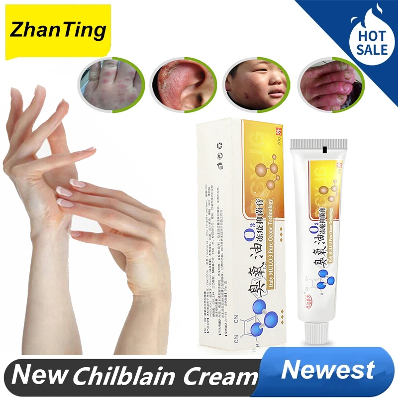 

ZhanTing 3 Pcs Chilblain Cream Crack Cream Horse Oil Hand Foot Heel Chapped Peeling Hand Repair Anti Dry Skin Ointment Cream