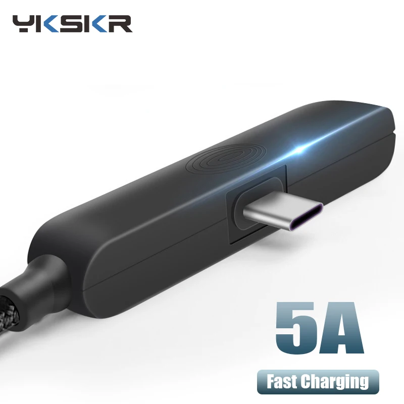 5A USB Type C Cable For Samsung S10 S9 S8 A50 Xiaomi Redmi Note 7 Fast Charging USB-C Charger Mobile Phone USBC Type-C Cable
5A USB Type C Cable For Samsung S10 S9 S8 A50 Xiaomi Redmi Note 7 Fast Charging USB-C Charger Mobile Phone USBC Type-C Cable