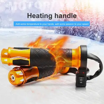12V Motorcycle Handlebar Electric Hot Heated Grips Handle Handlebar Warmer Manillar Motorcycle Electric Handle
12V Motorcycle Handlebar Electric Hot Heated Grips Handle Handlebar Warmer Manillar Motorcycle Electric Handle