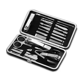 16pcs/set Multifunction Nail Cutter Set Stainless Steel Pedicure Professional Nail Clipper Portable Travel Hygiene Kit
16pcs/set Multifunction Nail Cutter Set Stainless Steel Pedicure Professional Nail Clipper Portable Travel Hygiene Kit