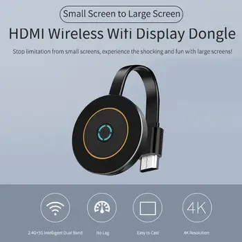 Wireless Display Adapter 4K 30Hz WiFi Display Dongle Wireless HDMI Adapter Compatible iOS Android Windows #1025
Wireless Display Adapter 4K 30Hz WiFi Display Dongle Wireless HDMI Adapter Compatible iOS Android Windows #1025