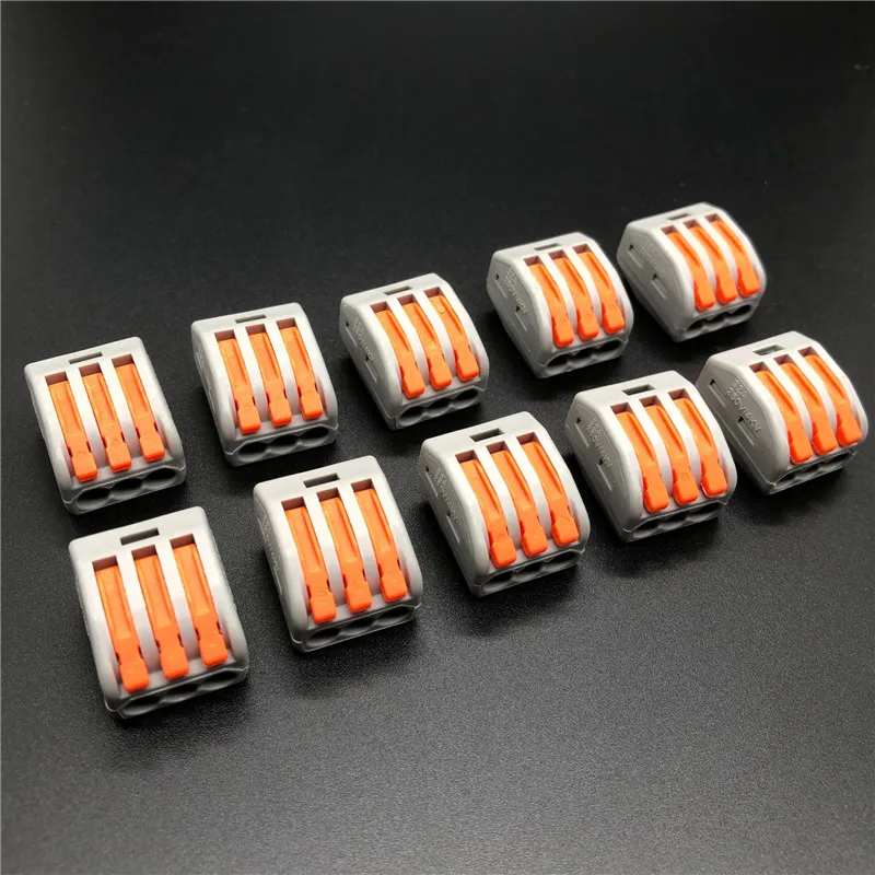 Wire Connector PCT-213 Terminal Block Electrical Connector Cable Connector Set Conductor Terminal Block Diy
Wire Connector PCT-213 Terminal Block Electrical Connector Cable Connector Set Conductor Terminal Block Diy