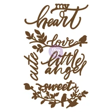 Newest Chipboard Diecut Metal Cutting Dies Scrapbook Diary Decoration Stencil Embossing Template Diy Greeting Card Handmade Mold
Newest Chipboard Diecut Metal Cutting Dies Scrapbook Diary Decoration Stencil Embossing Template Diy Greeting Card Handmade Mold
