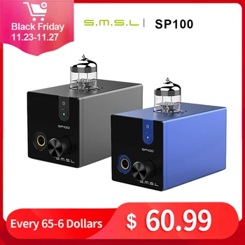 SMSL SP100 Tube Headphone Amplifier 6N3 HiFi AUDIO Stereo Tube Amplifier Output Transformer 2.0 Channel Tube Buffer 5.5W
SMSL SP100 Tube Headphone Amplifier 6N3 HiFi AUDIO Stereo Tube Amplifier Output Transformer 2.0 Channel Tube Buffer 5.5W