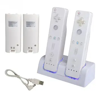 Dual Charging Dock Station + 2x 2800mAh Battery Pack Remote Controller Charger gamepad charger with LED light
Dual Charging Dock Station + 2x 2800mAh Battery Pack Remote Controller Charger gamepad charger with LED light