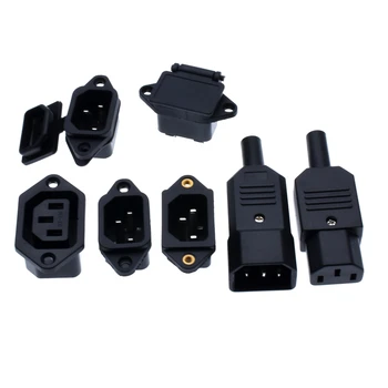 10PCS IEC320 C14 C13 Electrical AC Socket 3 Female Male Inlet Plug Connector 3pin Socket Mount
10PCS IEC320 C14 C13 Electrical AC Socket 3 Female Male Inlet Plug Connector 3pin Socket Mount