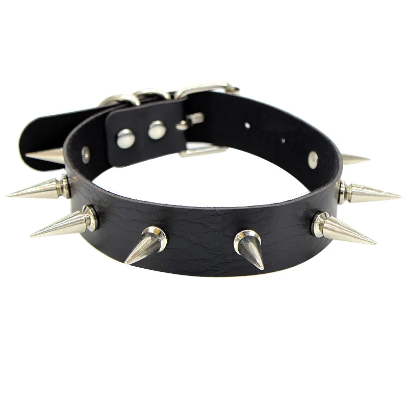 Punk Harajaku Big Metal Spike Rivets Rock Gothic Chokers PU Leather Stud Collar Choker Necklace Hip Hop Statement Jewelry
Punk Harajaku Big Metal Spike Rivets Rock Gothic Chokers PU Leather Stud Collar Choker Necklace Hip Hop Statement Jewelry