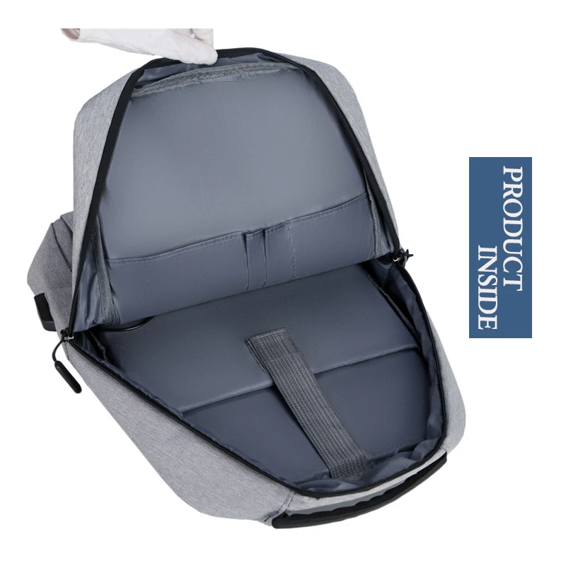 Брызгозащищенный нейлоновый офисный рюкзак для ноутбука с индивидуальным