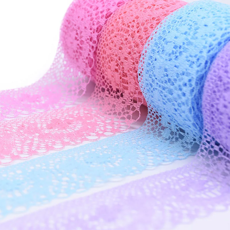10Meter/roll 3.7cm Multicolor Lace Ribbon Embroidered Net Tape Fabric DIY Sewing Handmade Craft Wedding Decoration Ribbons
10Meter/roll 3.7cm Multicolor Lace Ribbon Embroidered Net Tape Fabric DIY Sewing Handmade Craft Wedding Decoration Ribbons