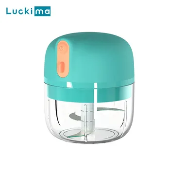 250ml Electric Garlic Chopper USB Rechargeable Vegetable Fruit Meat Shredder Grinder Crusher Press Cutter Multi Processor
250ml Electric Garlic Chopper USB Rechargeable Vegetable Fruit Meat Shredder Grinder Crusher Press Cutter Multi Processor
