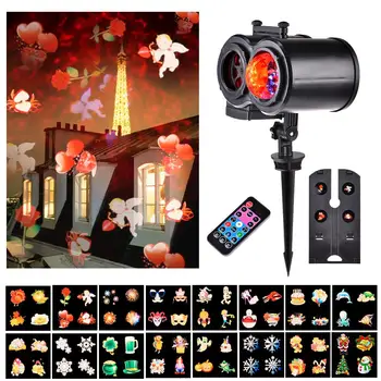 Dual Tubes Type Pattern Ripple Lawn Lamp Film Projector Lamp Marine Light Colorful Spot Bulbs Party Christmas Decoration 
Dual Tubes Type Pattern Ripple Lawn Lamp Film Projector Lamp Marine Light Colorful Spot Bulbs Party Christmas Decoration