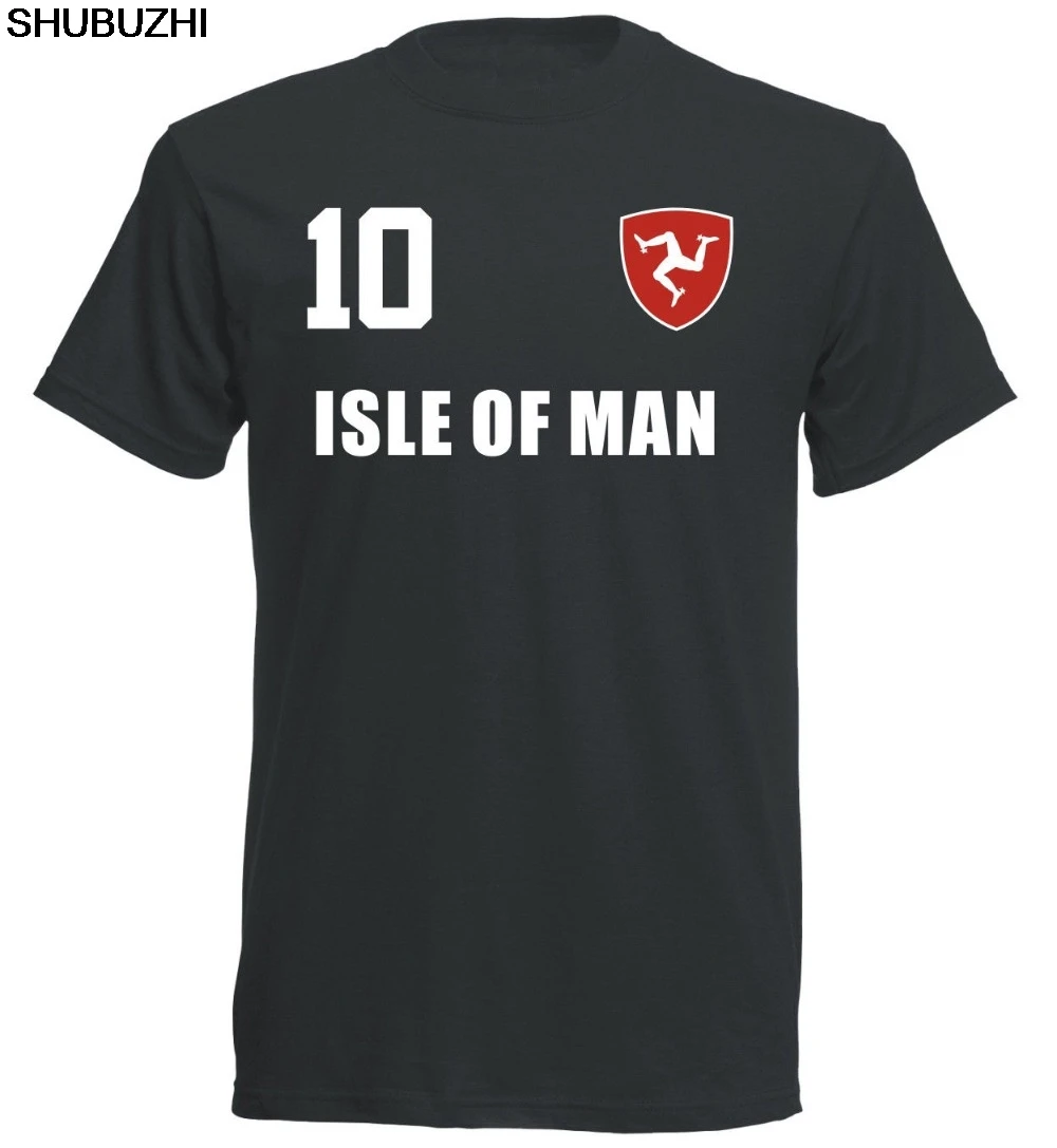 Hot sale Summer Style Isle of Man T-Shirt Jersey Style Footballer Number ALL 10 Sporter Funny Tee shirt
Hot sale Summer Style Isle of Man T-Shirt Jersey Style Footballer Number ALL 10 Sporter Funny Tee shirt