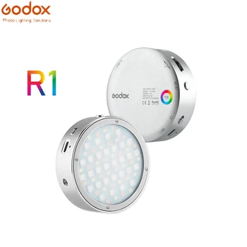 Godox R1 Round RGB Mini Creative Light LED Video Light Fill Light 2500K-8500K CRI 98 for Video Recording Microfilms Still Life
Godox R1 Round RGB Mini Creative Light LED Video Light Fill Light 2500K-8500K CRI 98 for Video Recording Microfilms Still Life