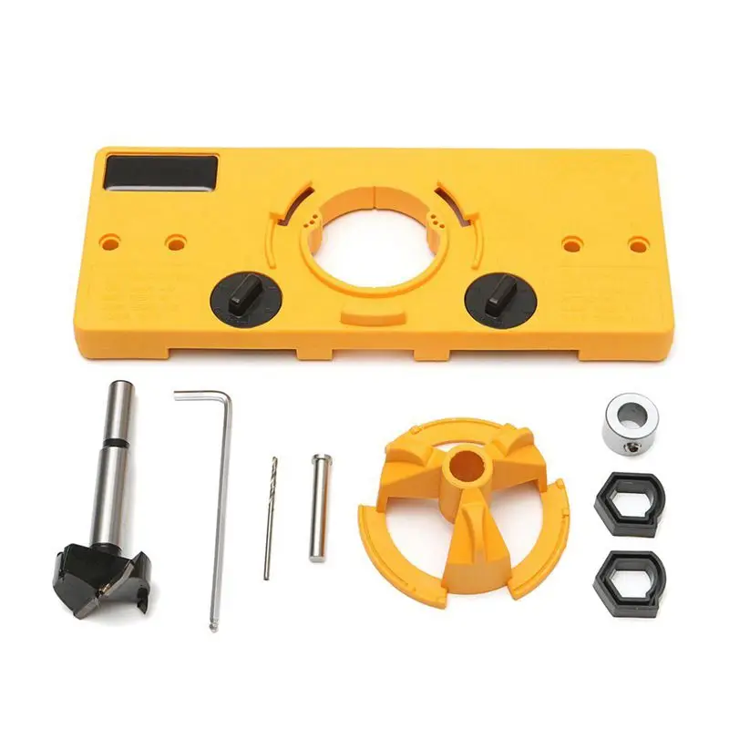 35MM Cup Style Hinge Boring Jig Drill Guide Set Door Hole Template For Kreg Tool
35MM Cup Style Hinge Boring Jig Drill Guide Set Door Hole Template For Kreg Tool