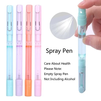 4 Color Portable Spray Pen Portable Refillable Multifunction Writing Pump Sprayer Empty Alcohol Spray Mister Gel Pen Kit
4 Color Portable Spray Pen Portable Refillable Multifunction Writing Pump Sprayer Empty Alcohol Spray Mister Gel Pen Kit