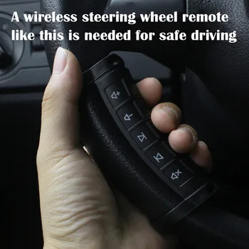 Universal Car Steering Wheel Remote Controller Modified DVD Navigation 10 Buttons Multi-Function Wireless Controller Control
Universal Car Steering Wheel Remote Controller Modified DVD Navigation 10 Buttons Multi-Function Wireless Controller Control