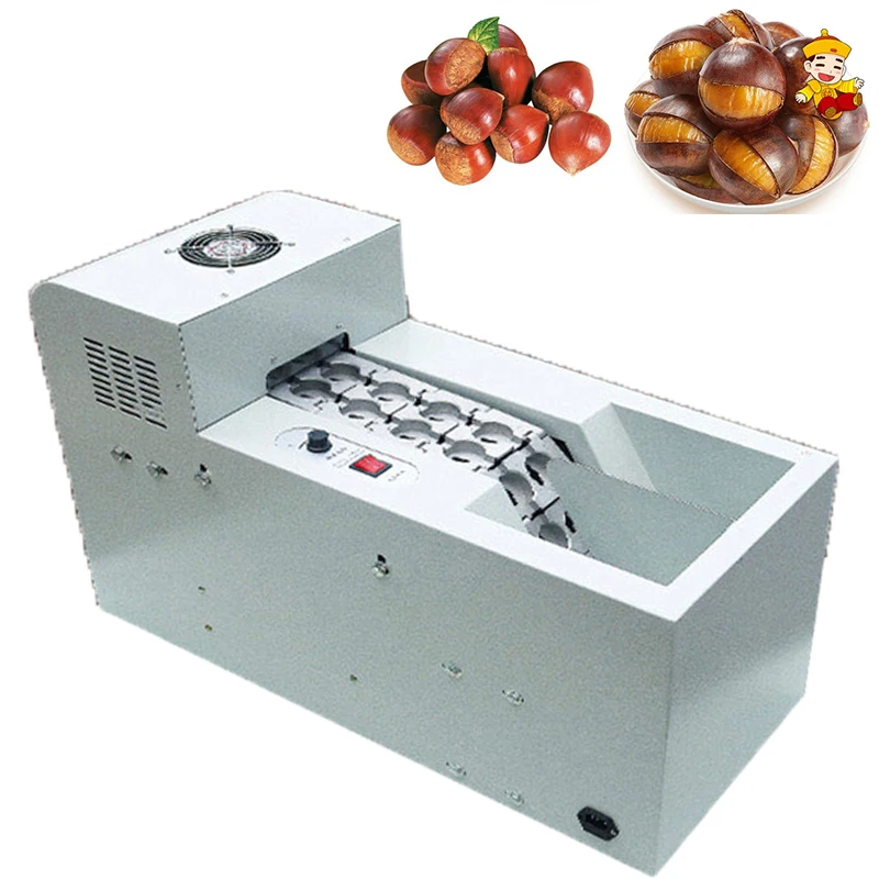 220V Commercial Chestnut Opening Machine Fully Automatic Double Chain Plate Incision Chestnut Notch Small Electric Cut Equipment
220V Commercial Chestnut Opening Machine Fully Automatic Double Chain Plate Incision Chestnut Notch Small Electric Cut Equipment