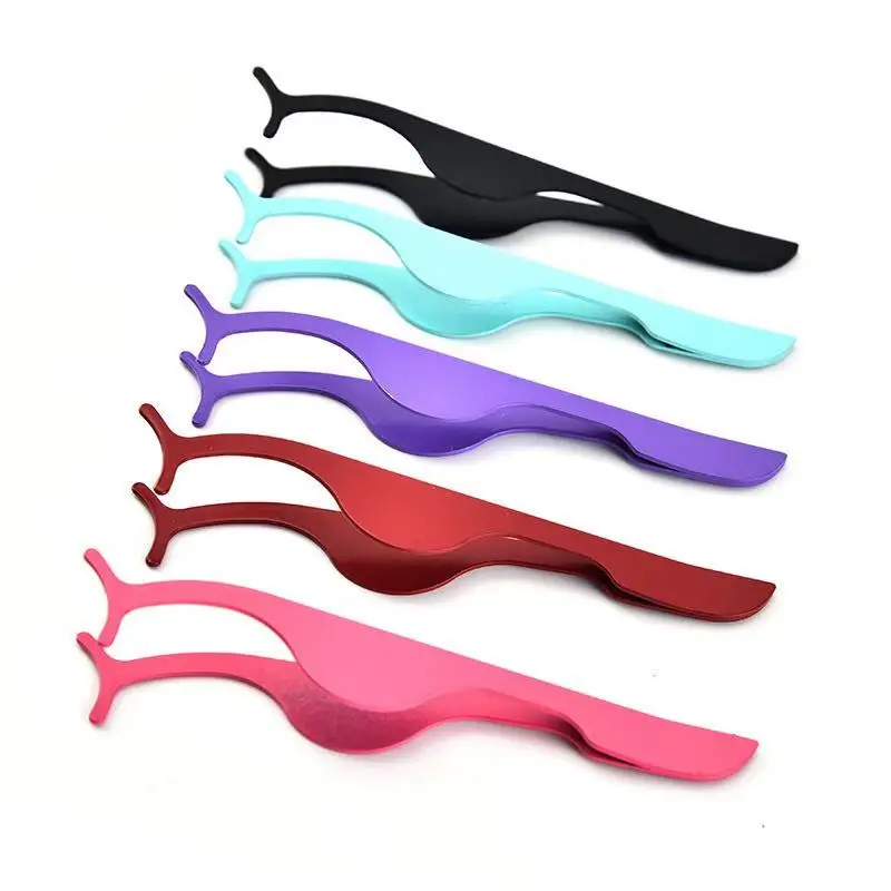Cilia 1PC Stainless Steel Eyelash Tweezer 3D False Eyelash Curler Applicator Remover Clip Clamp Forceps Eyelashes Makeup Tools
Cilia 1PC Stainless Steel Eyelash Tweezer 3D False Eyelash Curler Applicator Remover Clip Clamp Forceps Eyelashes Makeup Tools