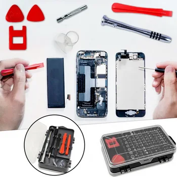 1 Set 112 In 1 Black CRV Mobile Phone Dismantling Service Tool Clock Screw Multi Function Combination Screwdriver
1 Set 112 In 1 Black CRV Mobile Phone Dismantling Service Tool Clock Screw Multi Function Combination Screwdriver
