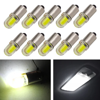 Car LED 10x T11 T4W 363 BA9S COB Led Silicone Auto Signal Lamp Car License Plate Light Flashing Bulb Parking Lights Door Lamp
Car LED 10x T11 T4W 363 BA9S COB Led Silicone Auto Signal Lamp Car License Plate Light Flashing Bulb Parking Lights Door Lamp