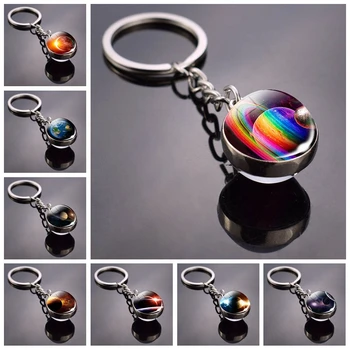 Univers Planet Keychain Galaxy Nebula Space Key Chain Glass Ball Keyring Solar System Jewelry for Men Women Gifts Wholesale
Univers Planet Keychain Galaxy Nebula Space Key Chain Glass Ball Keyring Solar System Jewelry for Men Women Gifts Wholesale
