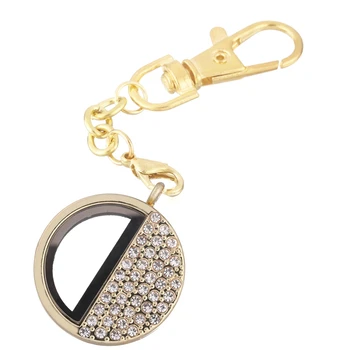 10pcs/lot Round half with crystal open locket Key Ring twist Memory Living Magnet Glass Keychains Locket for Floating charms
10pcs/lot Round half with crystal open locket Key Ring twist Memory Living Magnet Glass Keychains Locket for Floating charms