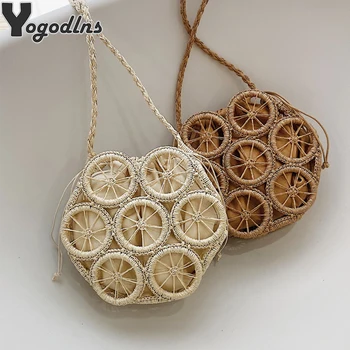 Summer Beach Straw Weave Bags Retro Cutout Crossbody Bags Travel Beach Straw Small Shoulder Bags For Women All-match Casual
Summer Beach Straw Weave Bags Retro Cutout Crossbody Bags Travel Beach Straw Small Shoulder Bags For Women All-match Casual