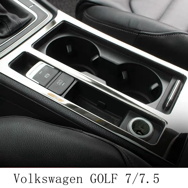Car Accessories Stainless Steel Car Cup Holder Frame Trim Center Console Cover For Volkswagen Golf 7/7.5 car sticker
Car Accessories Stainless Steel Car Cup Holder Frame Trim Center Console Cover For Volkswagen Golf 7/7.5 car sticker
