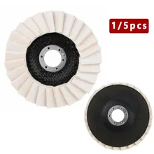 125mm Wool Polishing Wheel Buffing Pads Angle Grinder Wheel Felt Polishing Discs For Metal Marble Glass Ceramics Durable Wave
125mm Wool Polishing Wheel Buffing Pads Angle Grinder Wheel Felt Polishing Discs For Metal Marble Glass Ceramics Durable Wave