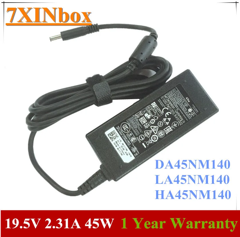 7XINbox 19.5V 2.31A 45W DA45NM140 LA45NM140 HA45NM140 Original Adapter For Dell Inspiron 11 3000 15 7000 Power Supply Charger
7XINbox 19.5V 2.31A 45W DA45NM140 LA45NM140 HA45NM140 Original Adapter For Dell Inspiron 11 3000 15 7000 Power Supply Charger