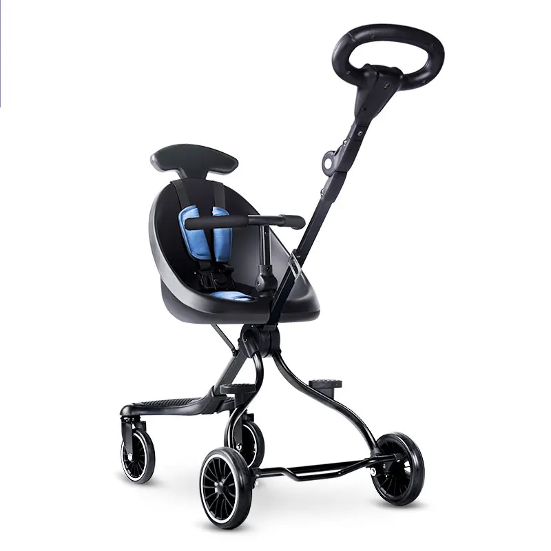Baby Stroller Four Rounds Fold Portable Two Way High Landscape Can Sit and Lie Multifunction Mom's Favorite
Baby Stroller Four Rounds Fold Portable Two Way High Landscape Can Sit and Lie Multifunction Mom's Favorite