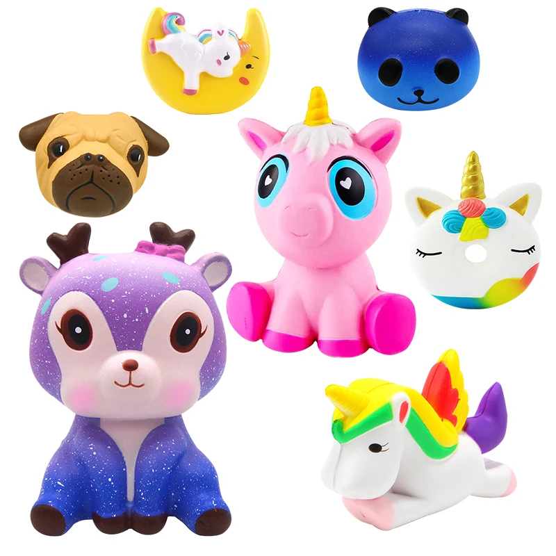 Cute Simulation Animal PU Squishy Slow Rising simulation Squeeze Decompression Unicorn Squish Toy
Cute Simulation Animal PU Squishy Slow Rising simulation Squeeze Decompression Unicorn Squish Toy