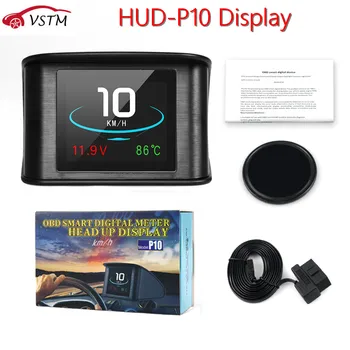 P10 Automobile Trip On-board Computer Car Digital OBD2 Hud Mileage OBD Driving Computer Display Speedometer Temperature Gauge
P10 Automobile Trip On-board Computer Car Digital OBD2 Hud Mileage OBD Driving Computer Display Speedometer Temperature Gauge